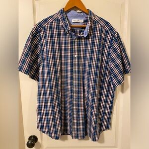 EUC Nautica Men’s Short Sleeve Dress Shirt Size XXL
